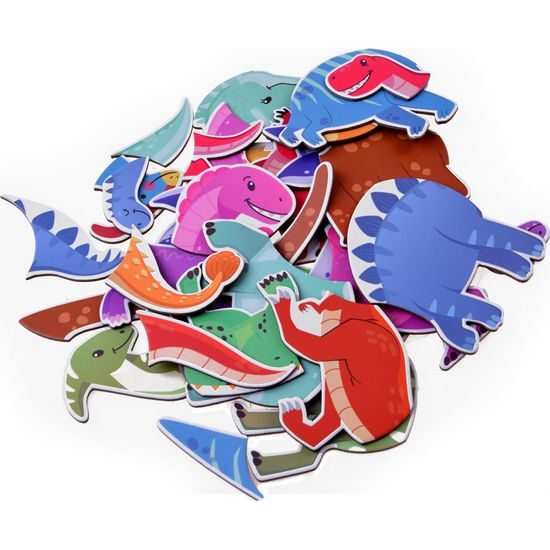 Magnetické puzzle dinosauři 36 dílků