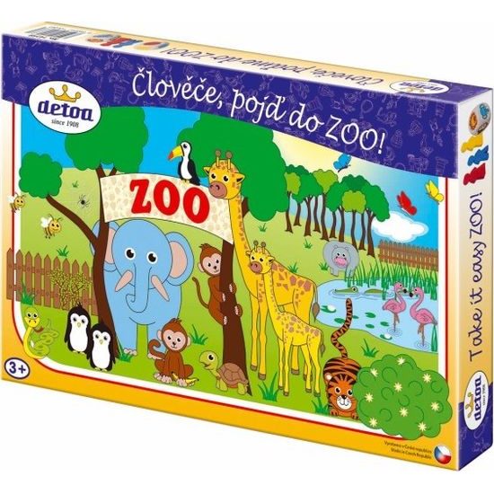 Člověče, pojď do ZOO! společenská hra