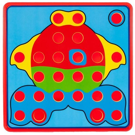 Dětská knoflíková vkládačka Genius Art