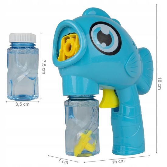 Dětský bublifuk Bubble Fish modrý