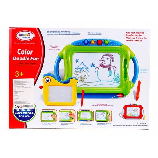 Velká dětská kreslící tabulka 2v1 First Classroom