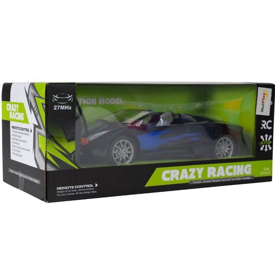 Kabriolet na dálkové ovládání Crazy Racing 1:18