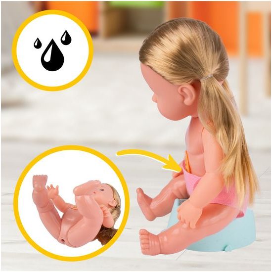 Interaktivní mluvící panenka s příslušenstvím My Baby 33 cm