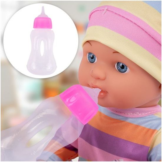 Panenka Sweet Doll 30 cm s jídelní židličkou a dalším příslušenstvím