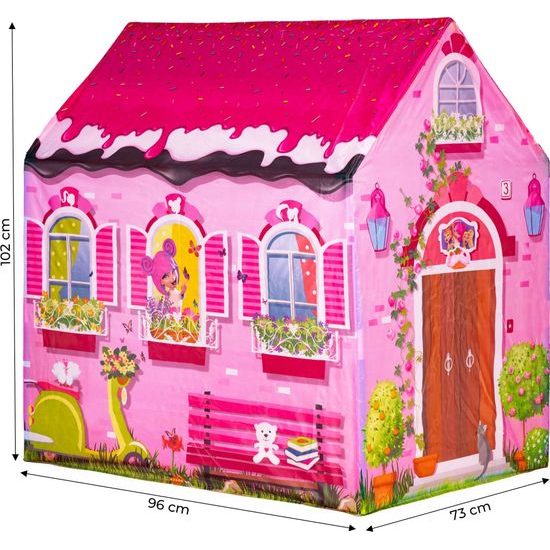 Ecotoys dětský stan Girl House