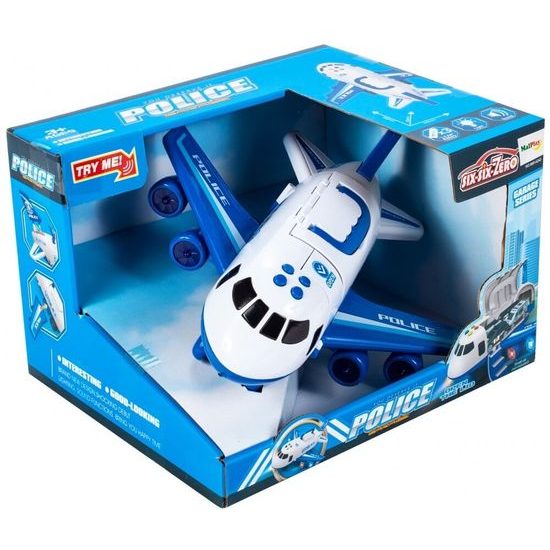 Interaktivní letadlo se světly a zvuky Police Airplane II