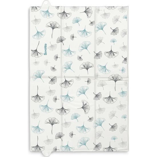 Sensillo Cestovní přebalovací podložka Ginkgo biloba modrá