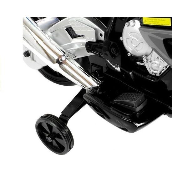 Elektrická motorka BMW S1000RR stříbrná