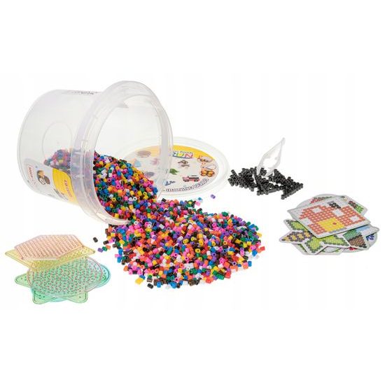 Zažehlovací korálky v kyblíčku Iron Beads 5000 kusů