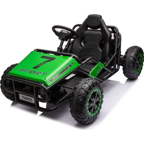 Elektrické autíčko Buggy A8812 24V zelené