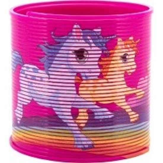 Spirála/ pružina jednorožec - mix 4 barvy