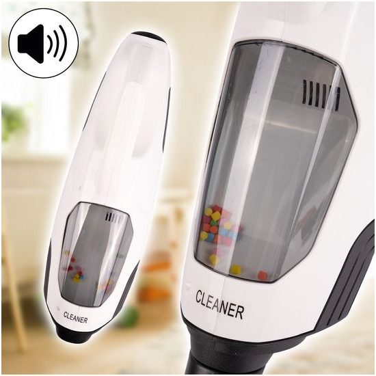 Dětský tyčový vysavač na baterie 2v1 Wet Dry