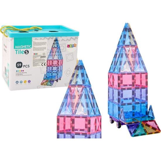 Sada magnetických bloků 59 kusů