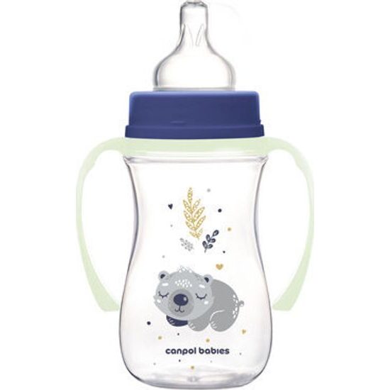 Canpol babies Antikoliková lahev EasyStart SLEEPY KOALA 240ml modrá