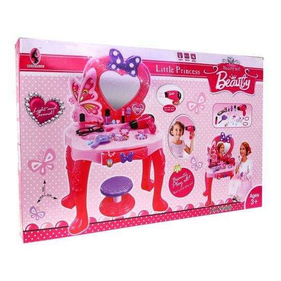Majlo Toys dětský toaletní stoleček Little Princess
