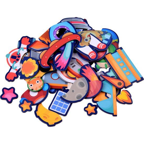 Magnetické puzzle vesmír a ufo 50 dílků