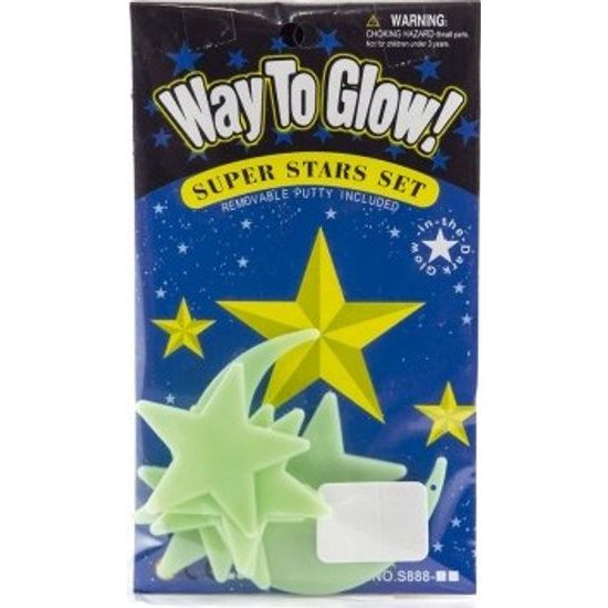 Hvězdy svítící ve tmě