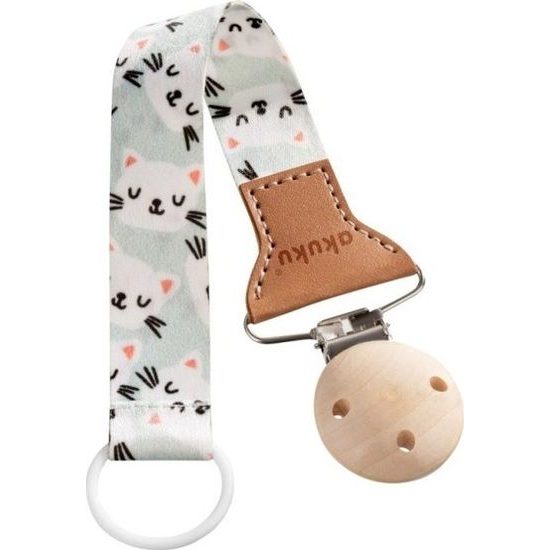 Klip na dudlík Kočky