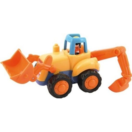Traktor s vlekem/Buldozer - pro nejmenší - mix 2 druhy
