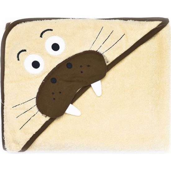 Dětská osuška Sensillo Water Friends 100x100 cm BEIGE