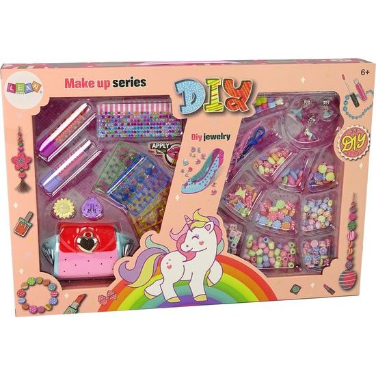 Sada DIY šperků a make-upu