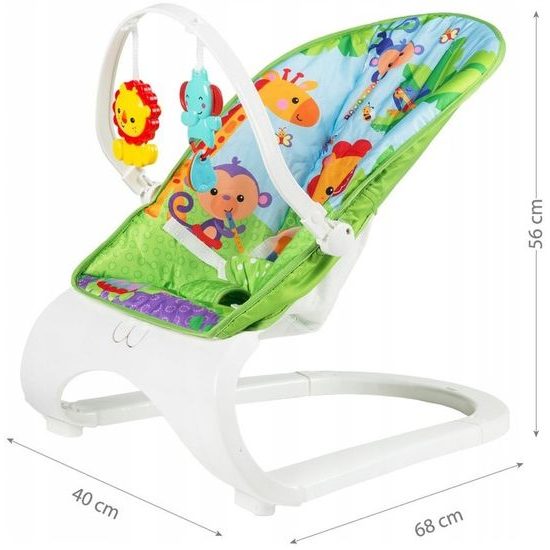 Ecotoys kojenecké lehátko 3v1 Animal 6