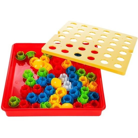 Dětská knoflíková vkládačka Genius Art