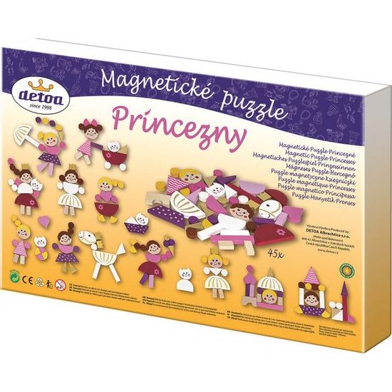 Magnetické puzzle Princezny