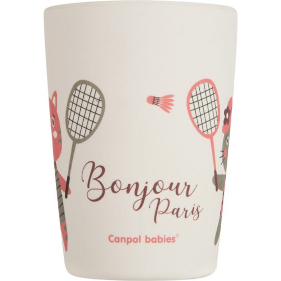 CANPOL babies Sada nádobí BONJOUR PARIS 5ks červená