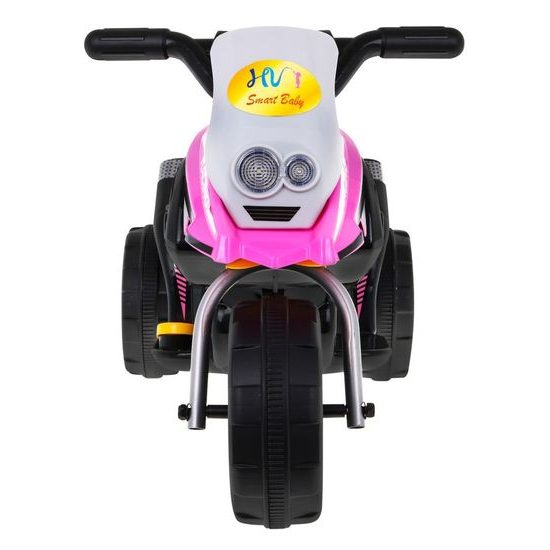 Majlo Toys dětská elektrická minitříkolka Sport Trike černo-růžová