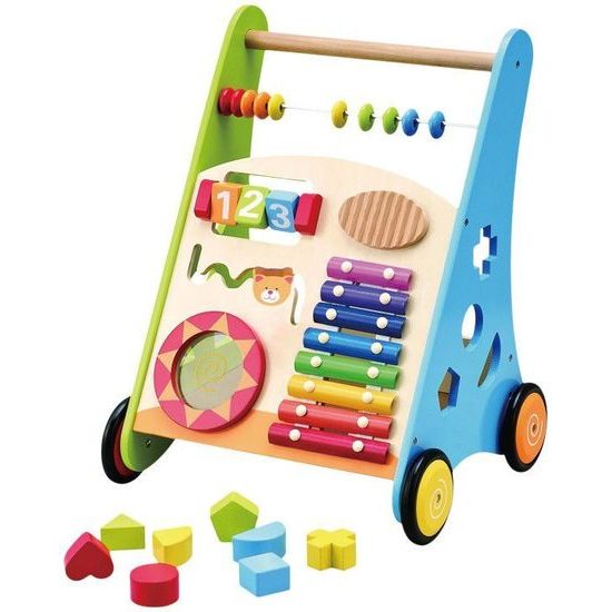 Ecotoys dřevěné edukační chodítko Abacus