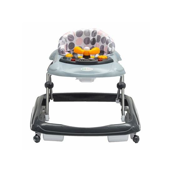 Ecotoys dětské vzdělávací chodítko šedé