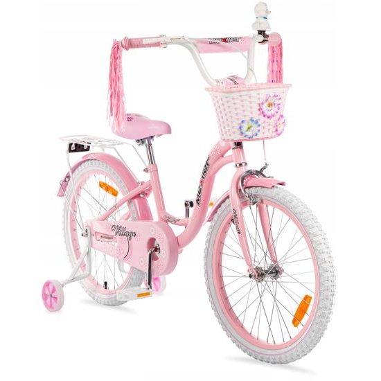 Dětské kolo Mexller Village světle růžová 20"
