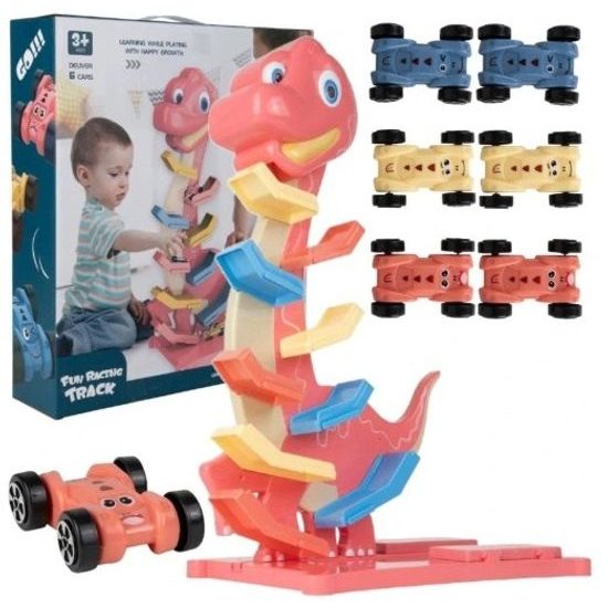 Skluzavka na baterie se 6 autíčky Fun Truck