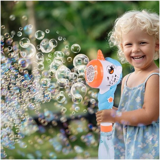 Dětský bublifuk na baterie Unicorn Bubble