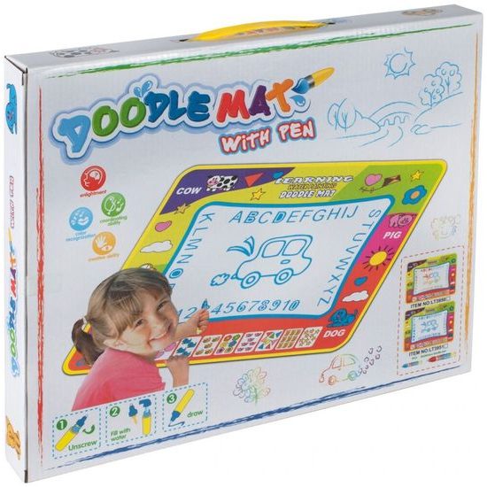 Kresliaca vodná deka pre deti Doodle Mat