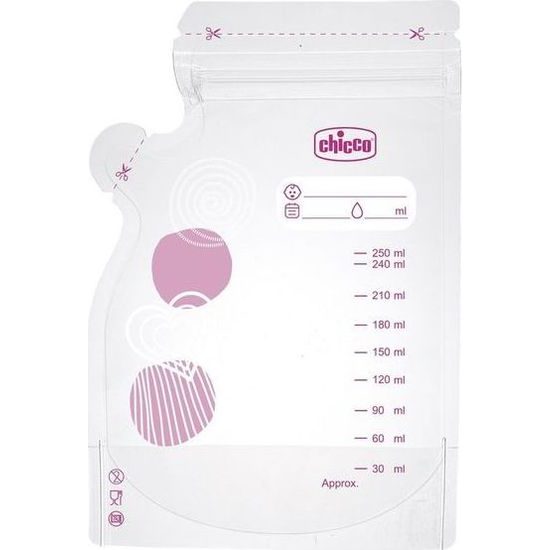 Sáčky na mateřské mléko 250ml 30 ks