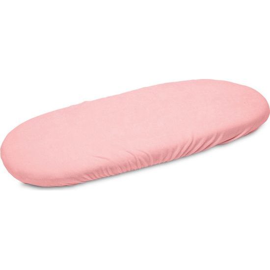 Prostěradlo do kočárku Froté růžové