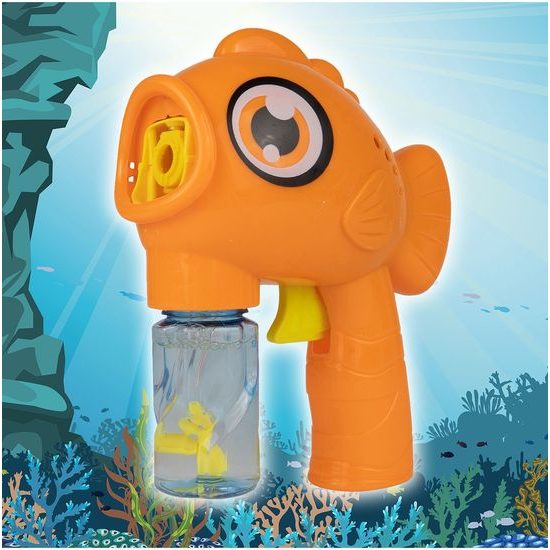 Dětský bublifuk Bubble Fish oranžový
