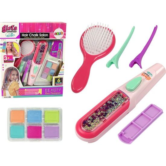 Sada na barvení vlasů se žehličkou