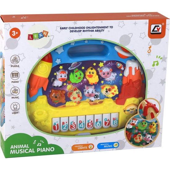 Edukativní hrací klavír v angličtině