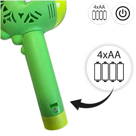 Dětský bublifuk na baterie Crocodille Bubble