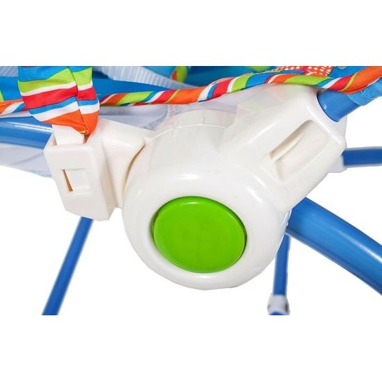 Kojenecké lehátko 3v1 s vibracemi Žabka - modré