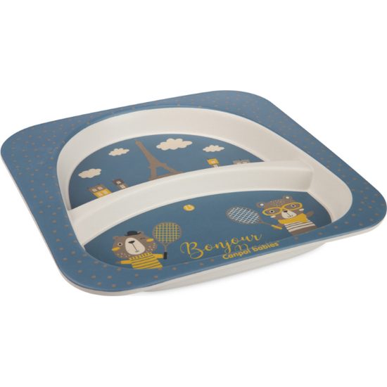 CANPOL babies Sada nádobí BONJOUR PARIS 5ks modrá