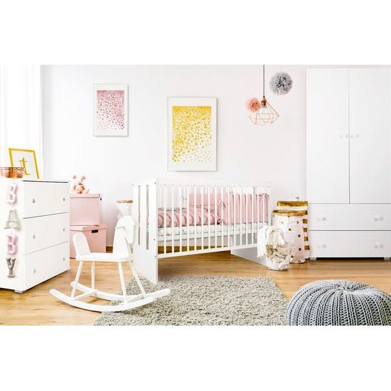 Přebalovací komoda Klups Paula bílá