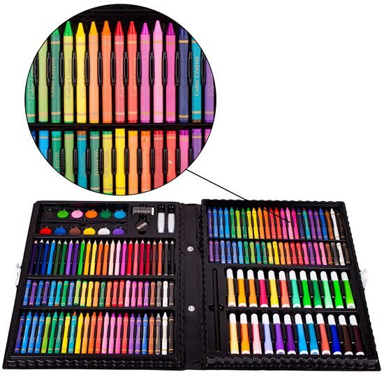Velká sada na kreslení a malování Mega Art Set 168 součástí
