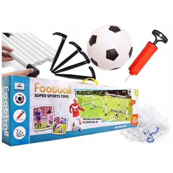 Doris fotbalová branka 2v1 s míčem 180x120 cm