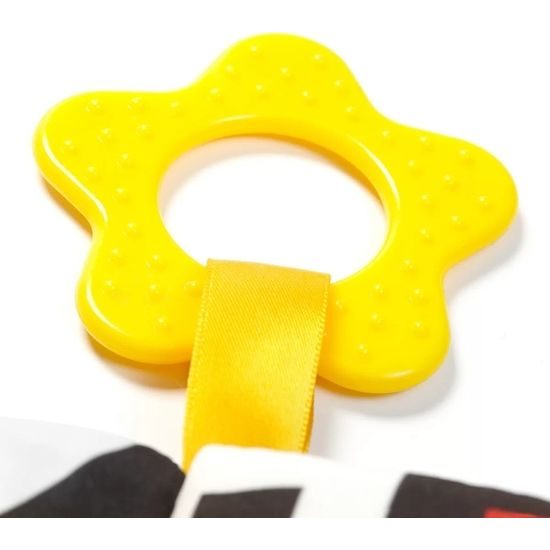 BabyOno měkká senzorická knížka My Contrast book