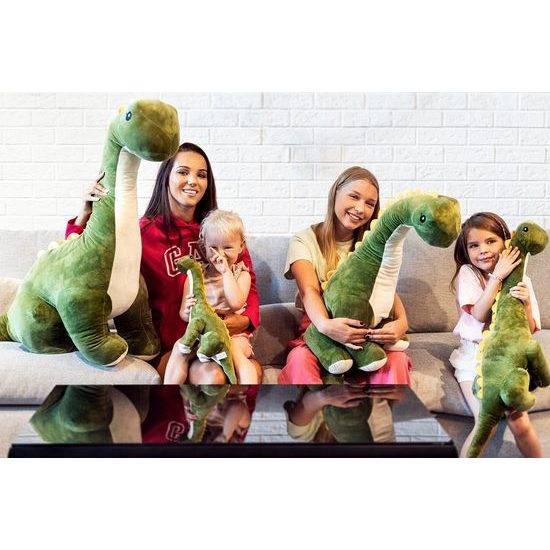 Plyšový dinosaurus Tobi 150 cm zelený