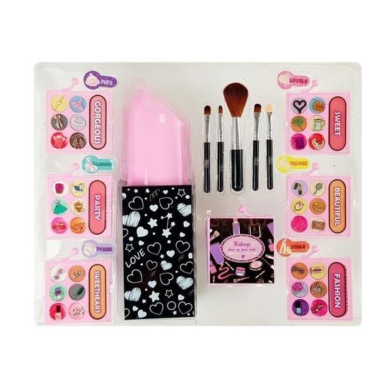 Velká dětská sada líčidel ve skřínce Lipstick Shape